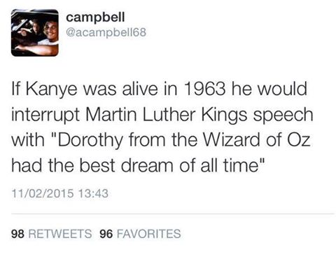 If Kanye West would have been alive in 1963
