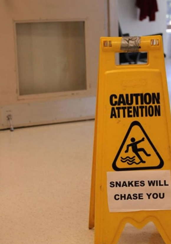 Caution!