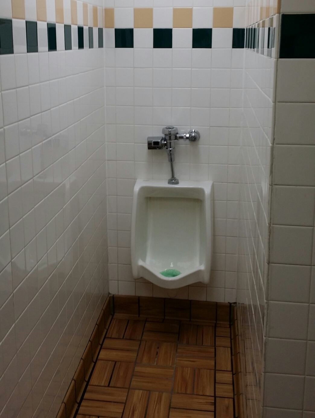 Only men will understand the joy when we see urinals like this.