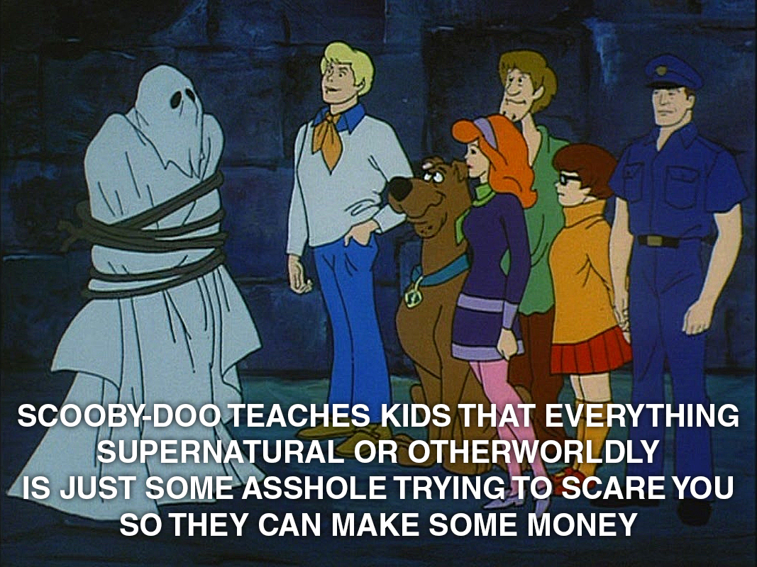 The importance of Scooby-Doo.