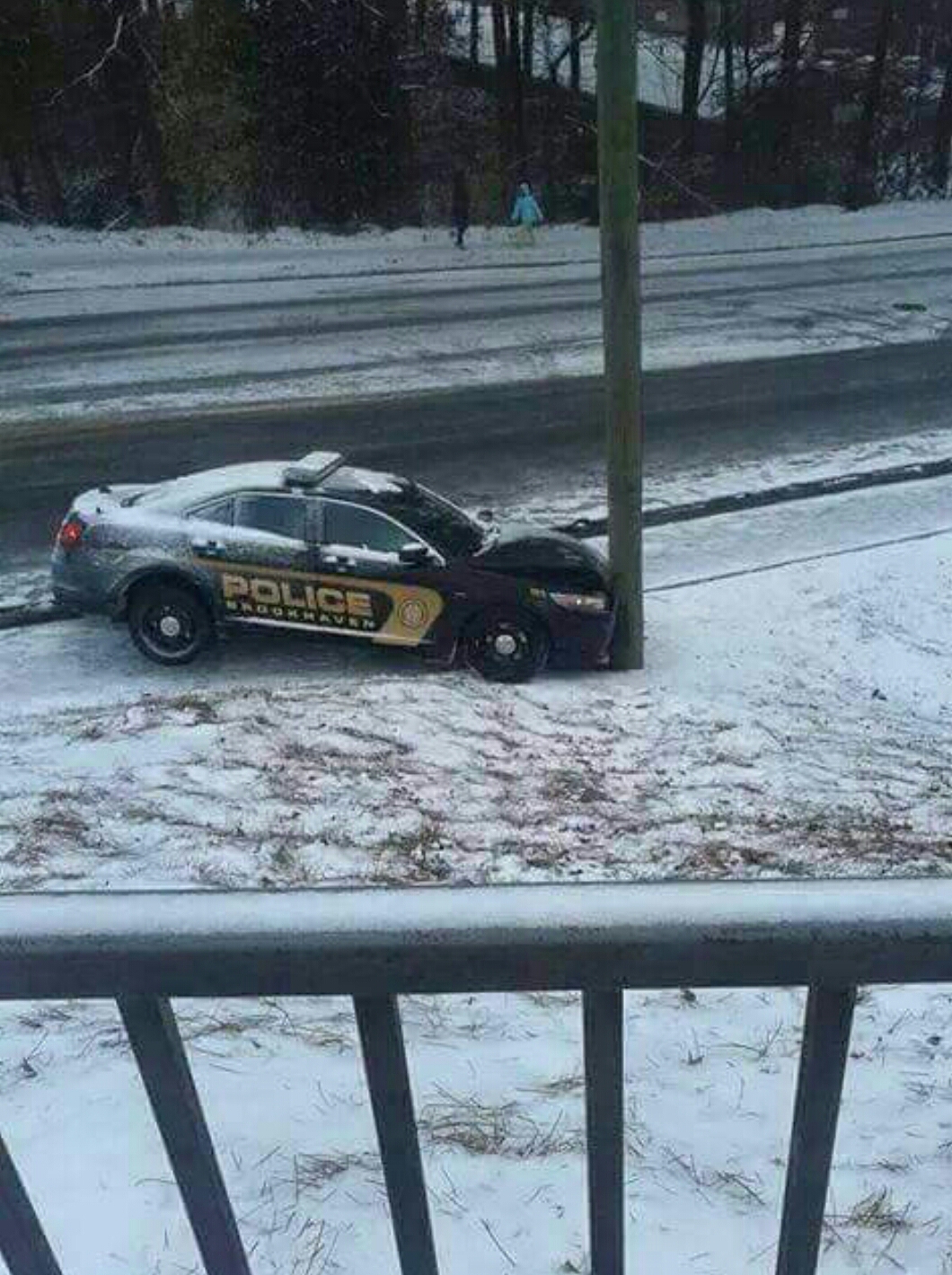 Here in Georgia, we're not really used to driving in snow.