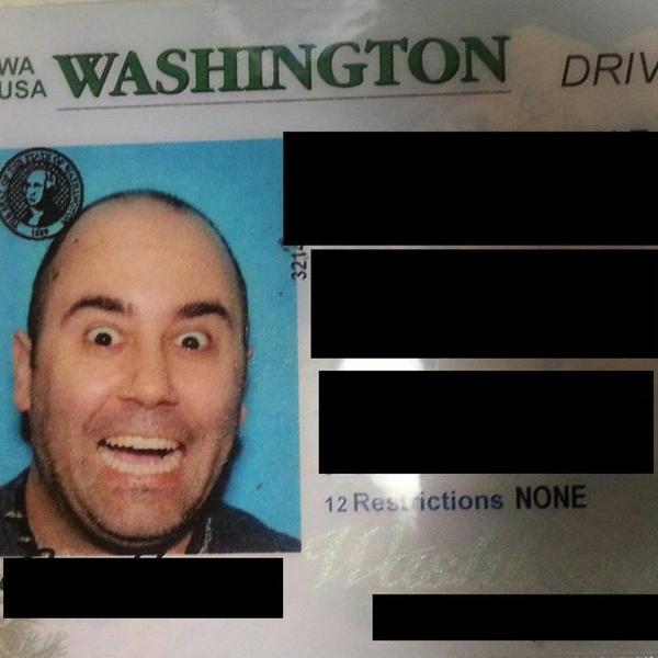 When you show up 10 minutes before the DMV closes you get away with this...