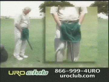 "John, stop masturbating on the golf course! You're just disgusting."