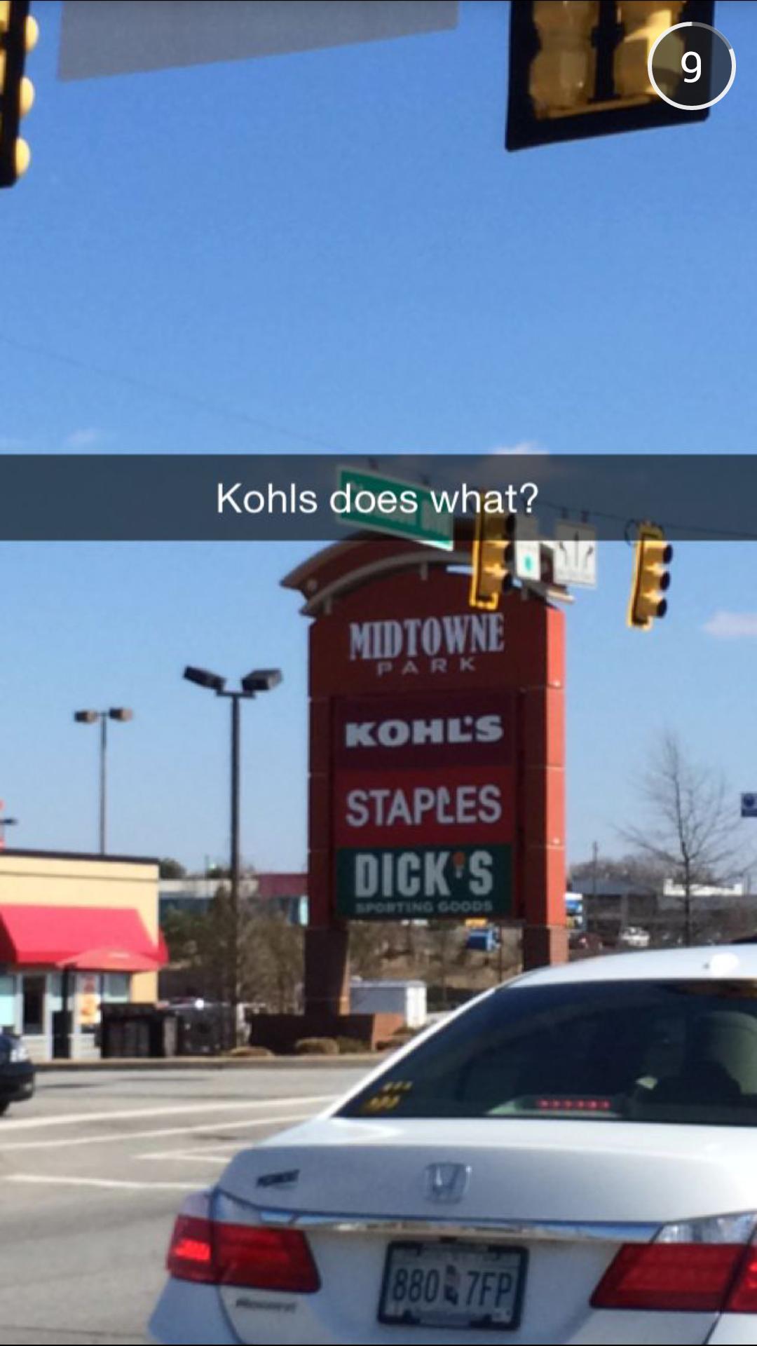Kohls does what?!