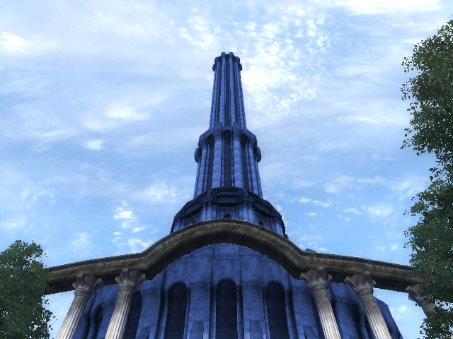 Anyone remember their first time seeing the Black-Blue Tower in Oblivion?