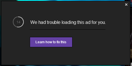 Of course Twitch, of fcking course.