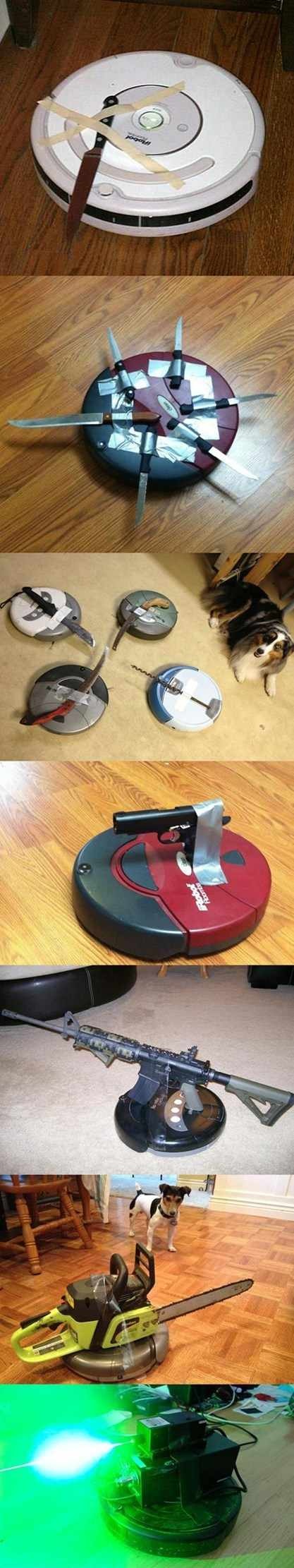 Tactical Roomba Mods