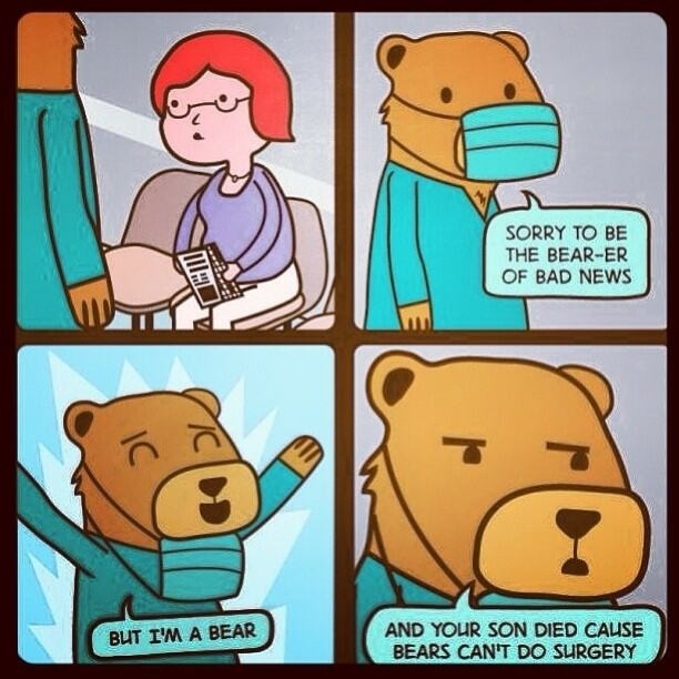 I'm a bear!