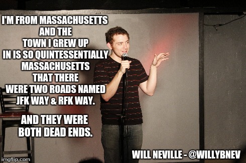 Will's Massachusetts town