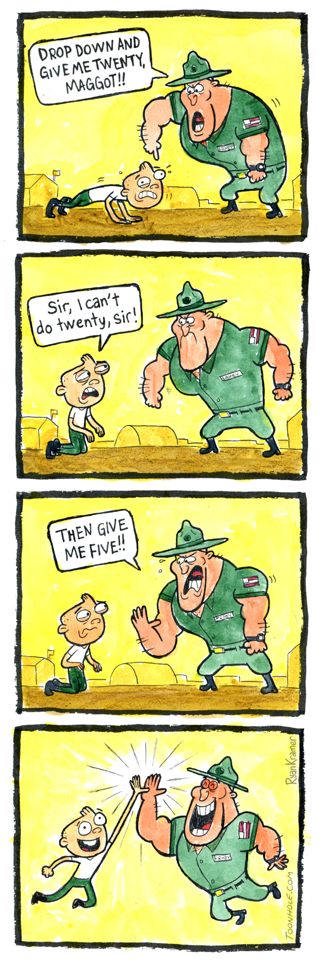 Tough Drill Sergeant