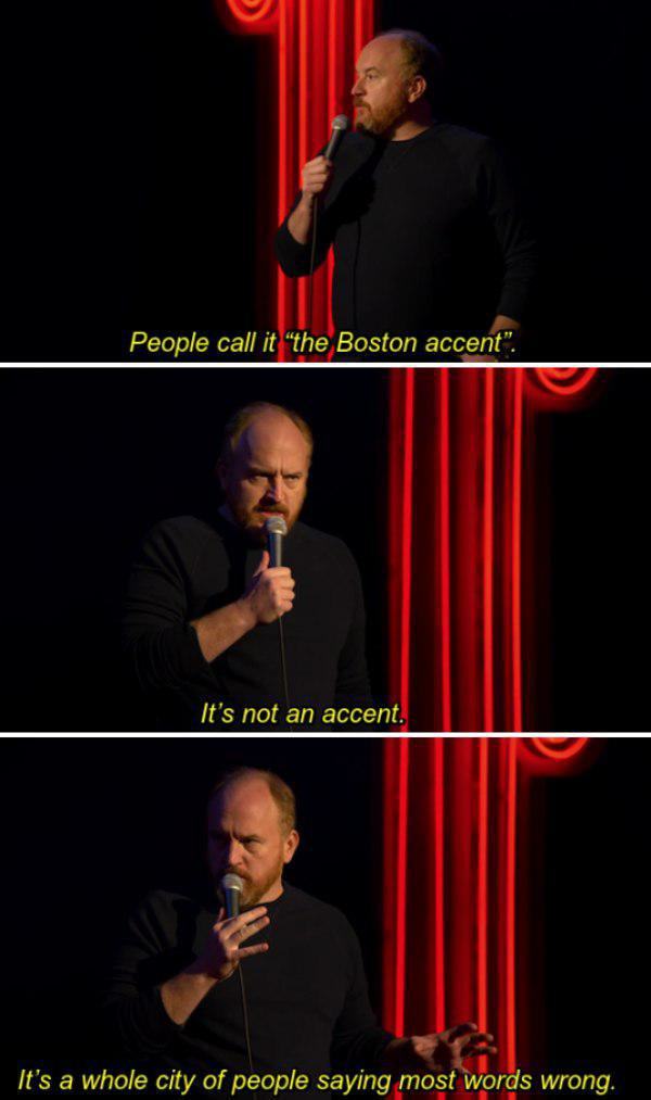 It's not an accent.
