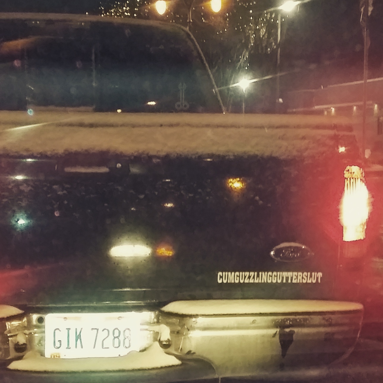 Bumper sticker win of the day
