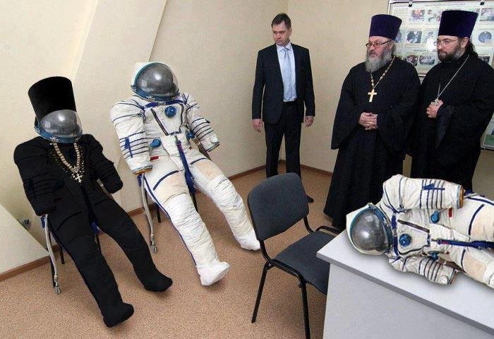 russian orthodoxy now in space