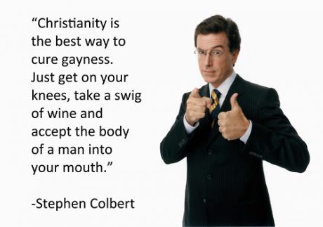 Stephen Colbert about christianity