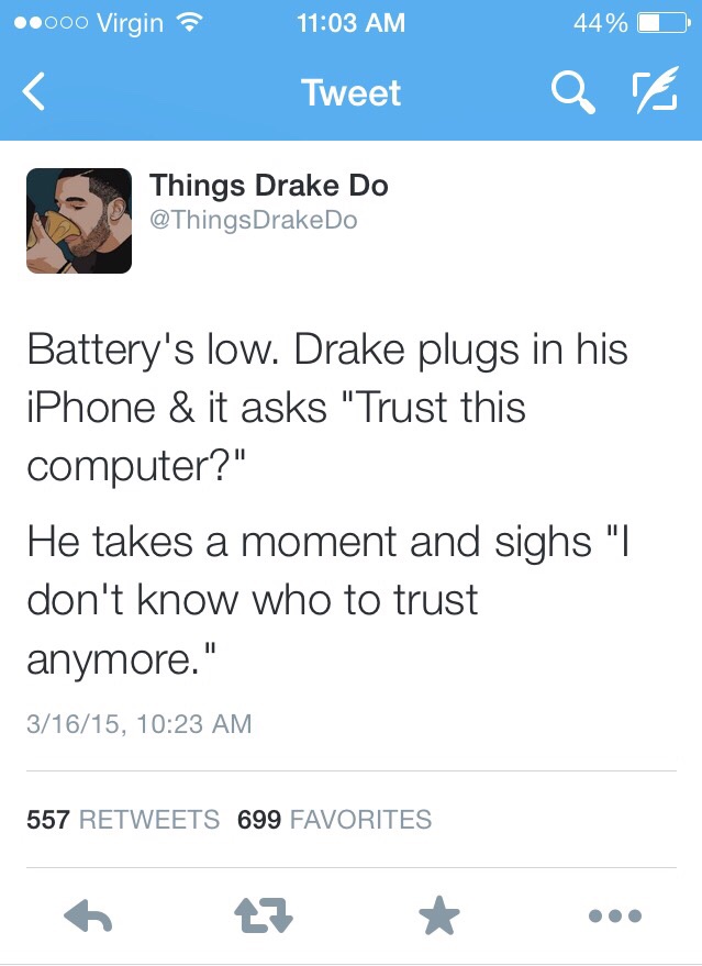 Things Drake do