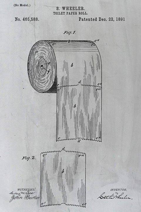The Way Toiletpaper Should Hang