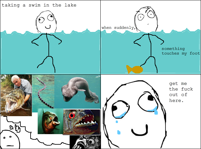 F*ck you, river monsters