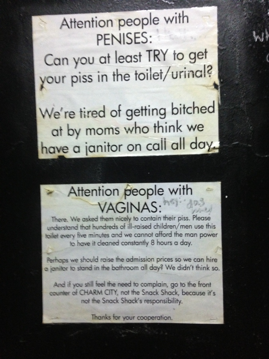 Skate park bathroom plea