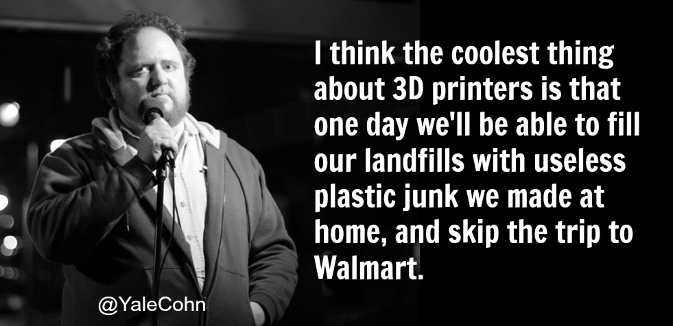 The coolest thing about 3D printers.