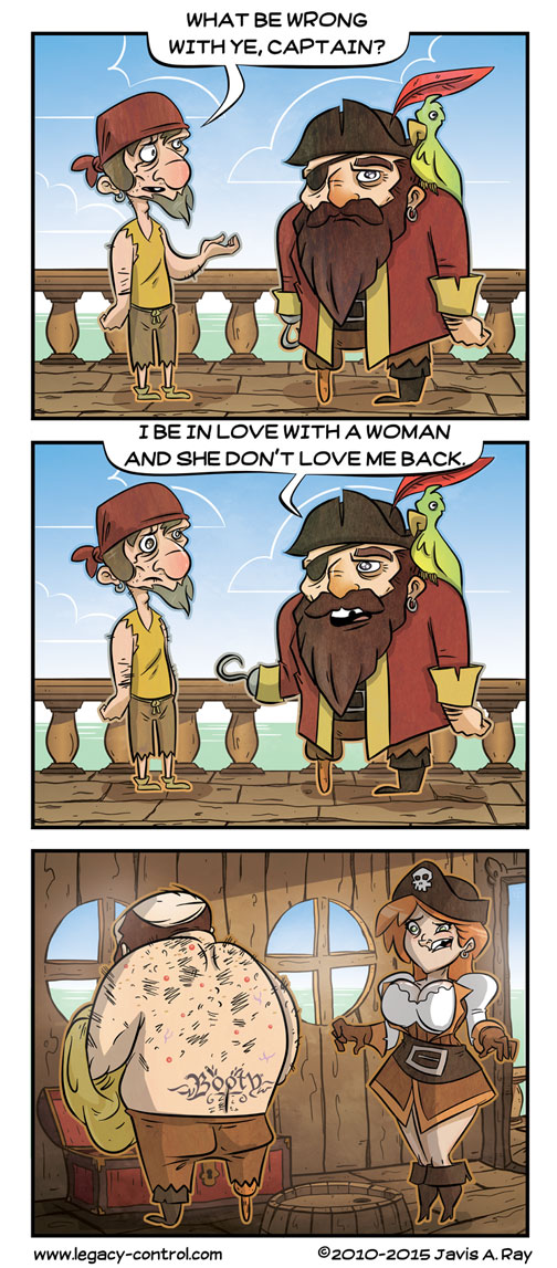 Pirate Love Problems.
