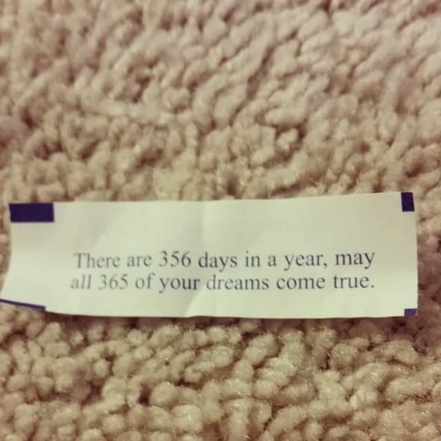 "I'm not sure how many days are in year. Aw, heck, I'll do this and people will think it's a typo"