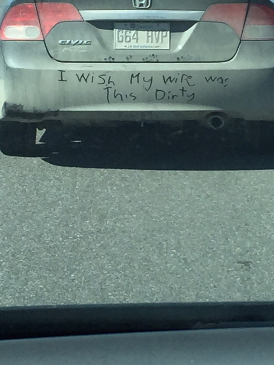 Someone's on a dry spell