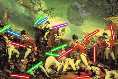 History would be much better with lightsabers