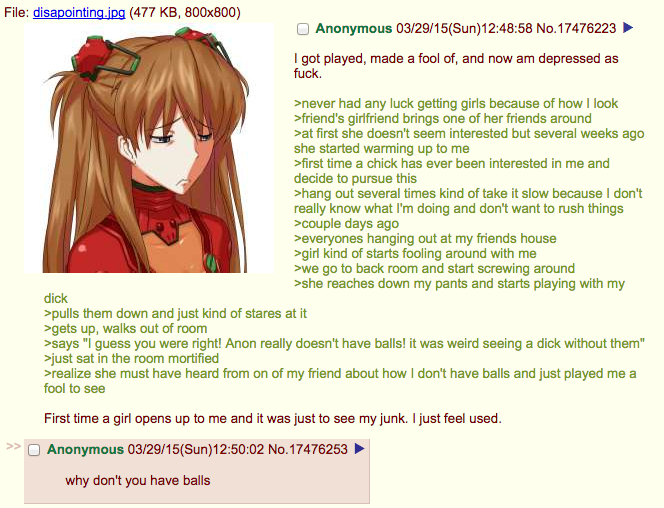 anon gets close to a girl