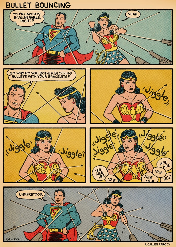 Why Wonder Woman uses Bracers