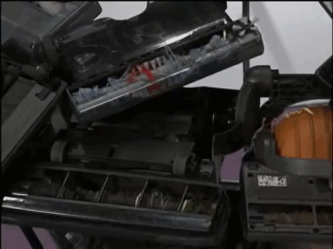 The filth and scum repellent system on those new vacuum cleaners seems to work too well