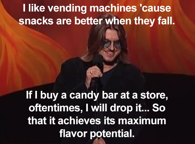 Vending machine wisdom
