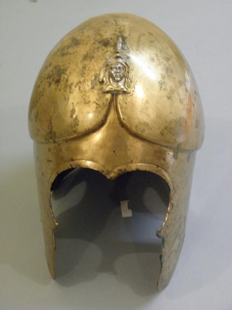 The ancient helm of General Dickhead