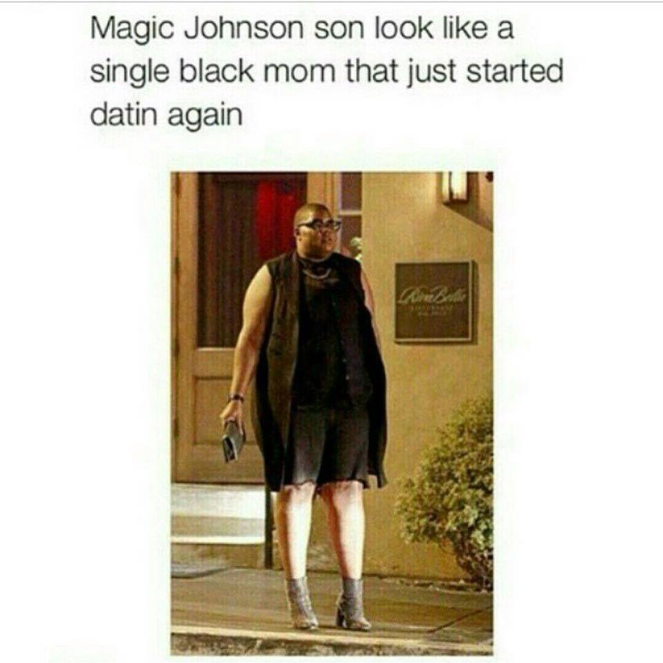 Magic Johnson's son