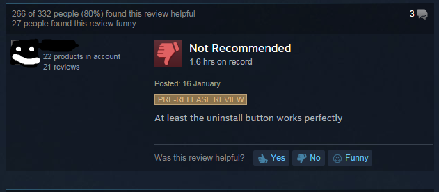 Steam Reviews Always On Point