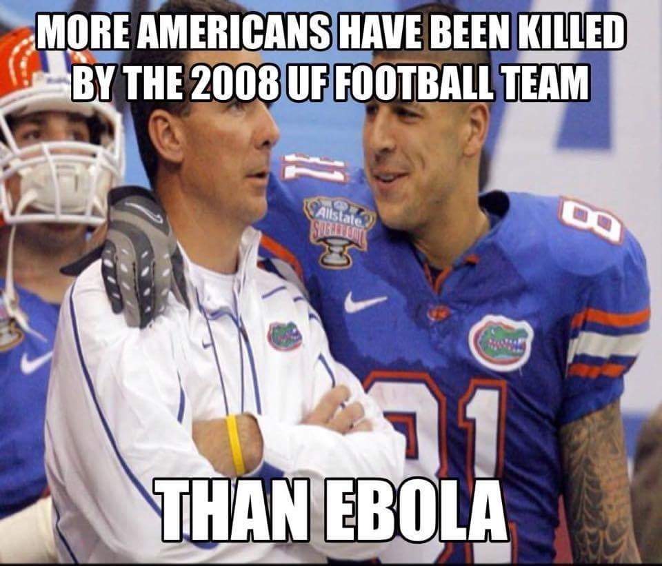 And everyone was scared of Ebola...