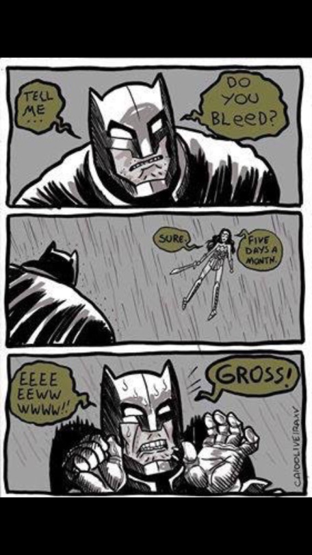Tell me, do you bleed?