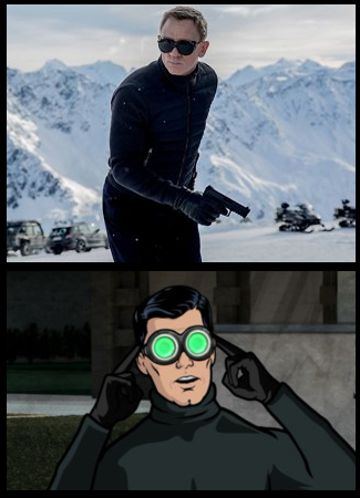 James Bond is such a gay little copycat!