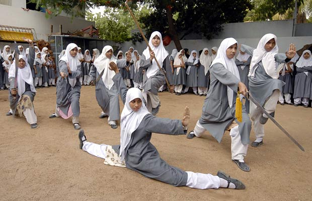 The Stealth Hijab-ninja squad.