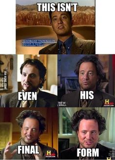 Evolution of Giorgio A. Tsoukalos