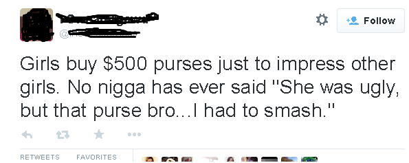 Girls and purses..