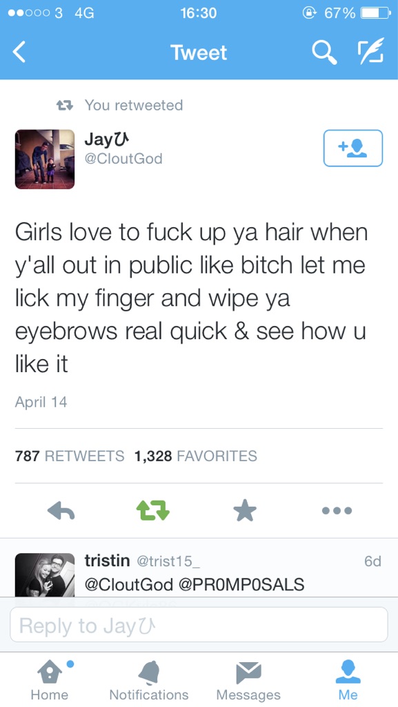 Girls love to *** up your hair