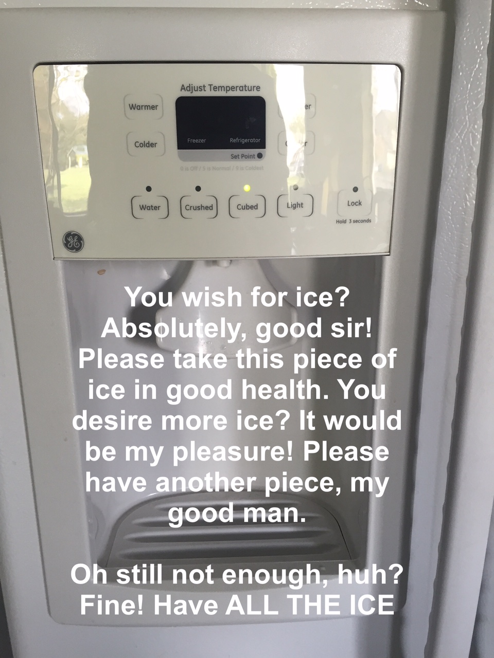 Ice makers...