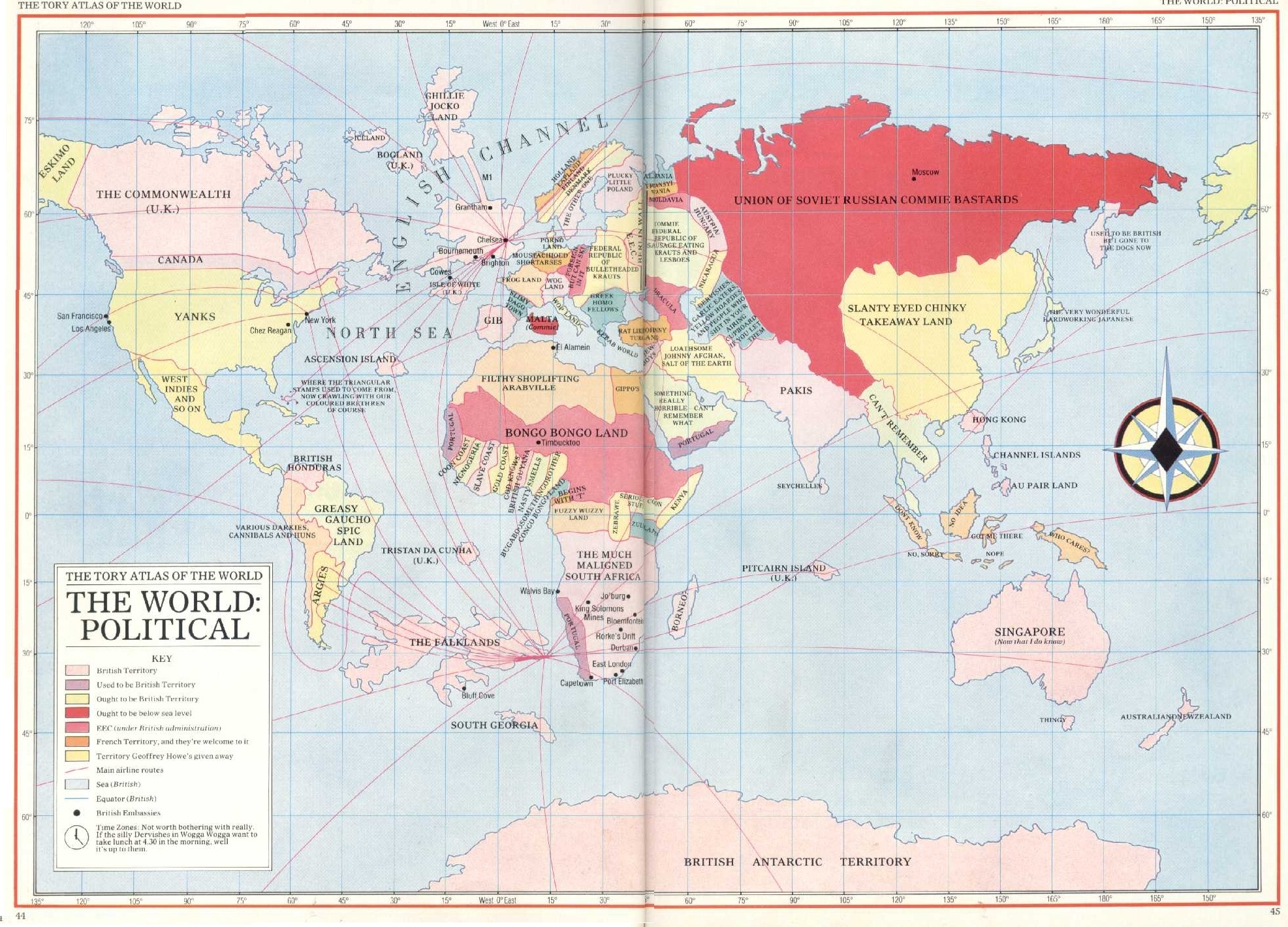 The British Worldmap