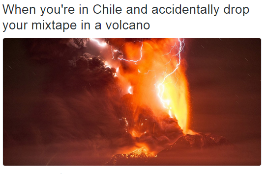 Sorry Chile...