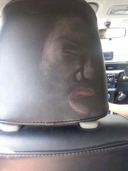 Wear your seatbelt! And less make up.