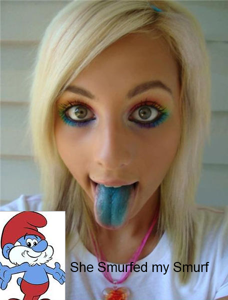 Can your smurf my smurfle baby, smurfle baby, let me smurf