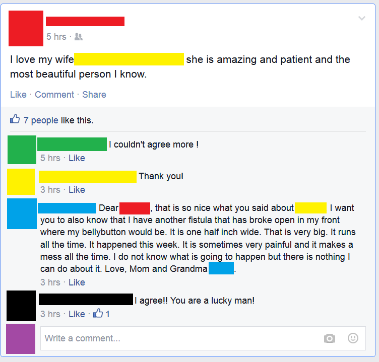 Too much information from Grandma