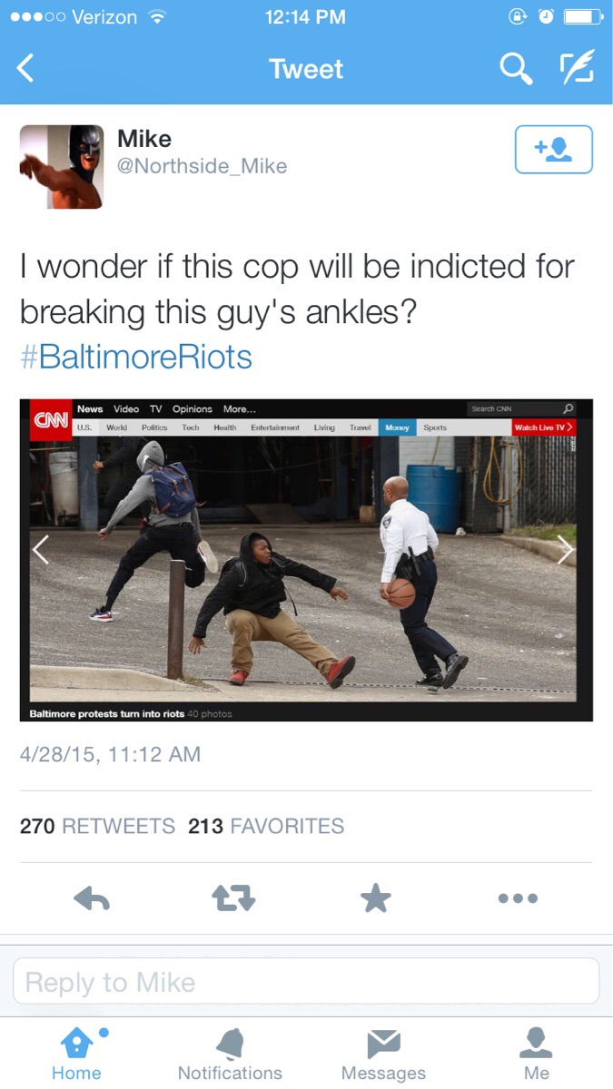 Police brutality in Baltimore