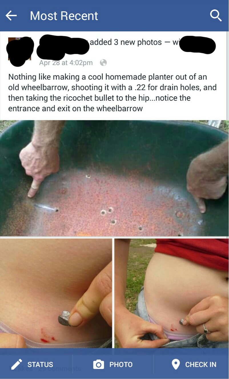 Maybe use a drill next time...