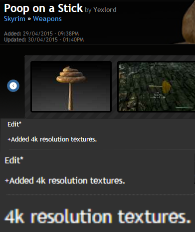 great Skyrim mod finally goes hi-res